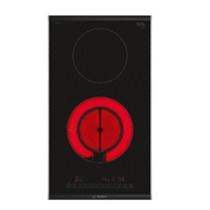 BOSCH Series 6 Domino Electric hob 30 cm Black, PKF375FP2E