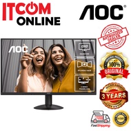 AOC 27'' LED  MONITOR (Q27B30E 2K) IPS/QHD/4MS/HDMI/DP/VESA/75HZ