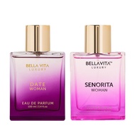 Bella Vita Luxury's Girls' Night Out Combo | 2x100ml Perfumes | Date Woman & Senorita Woman | Perfum