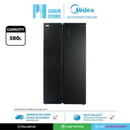 MIDEA MSS-582WEGBI 580L SIDE-BY-SIDE INVERTER FRIDGE / REFRIGERATOR