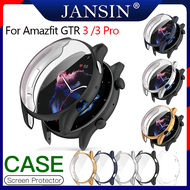 Full Screen Protector For Amazfit GTR 3 Pro Smart Watch Protective Cover Case Soft TPU Plating Shell