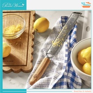 The Pioneer Woman Stainless Steel Zester with Olivewood Handle, Citrus Zester Grater