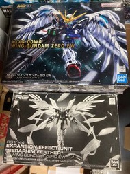 MGSD 飛翼高達零式EW + RG飛翼特效配件 MGSD WING GUNDAM ZERO EW + RG EXPANSION EFFECT UNIT ”SERAPHIM FEATHER” for 