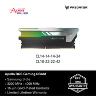 (AONE PLUS SS2) Acer PREDATOR Apollo RGB Gaming DDR4 32GB 16x2 RAM 3200 / 3600 MHz