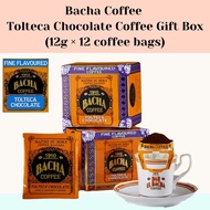 Bacha Coffee Tolteca Chocolate Coffee Bag Gift Box 12g × 12bags