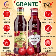 750ML GRANTE Pomegranate Juice Jus Delima Fruit Juice Pomegranate Original Juice Unfiltered Natural 