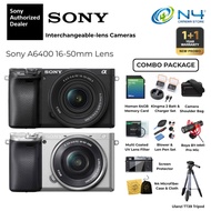 Sony a6400/A6400 Mirrorless Digital Camera With Lens (16-50mm & Body) ( 1+1 Year Sony Malaysia Warra