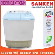 Mesin Cuci Sanken Tw 8663 - 2 Tabung Kapasitas 7-8 Kg Hemat Listrik