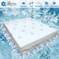Washable Zipper IceSense Cooling Mattress Cover Knitted Fabric Mattress Protector