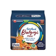 CNS SEAFOOD BULGOGI RAMYUN FRIED NOODLE 5 PACK Nongshim mee maggi ramen