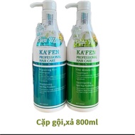 Combo (bag oil) shampoo + conditioner super restores damaged hair KAFEN Q&Y-800ml-1500ml genuine pro