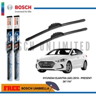 Bosch AEROTWIN Wiper Blade Set for HYUNDAI ELANTRA (AD) 2016-PRESENT (26 /16 )