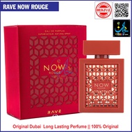 Rave Now Rouge  / Rave NOW INTENSE / RAVE NOW PERFUME FOR MEN WOMEN 100 ML EDP BY LATTAFA PERFUMES O