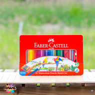 Faber Castell สีไม้นกแก้ว ระบายน้ำ ดินสอสี กล่องเหล็ก รุ่น 12243648สี พร้อมส่ง