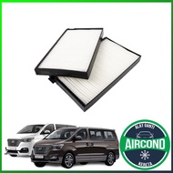 2Pcs Hyundai Grand Starex Air-Con Distribution Cabin Filter (97617-4H000) ACK