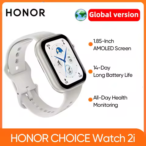 HONOR CHOICE Watch 2i Global Version 14-Day Long Battery life 1.85" AMOLED Screen Smart Watch Blueto