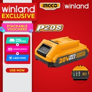 Ingco by Winland Lithium-Ion Battery Pack for Ingco by Winland Cordless Power Tool 20V FBLI20011 Pow