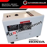 Generator / Genset Silent Honda 5000 Watt. Honda Kg 7500 Shx