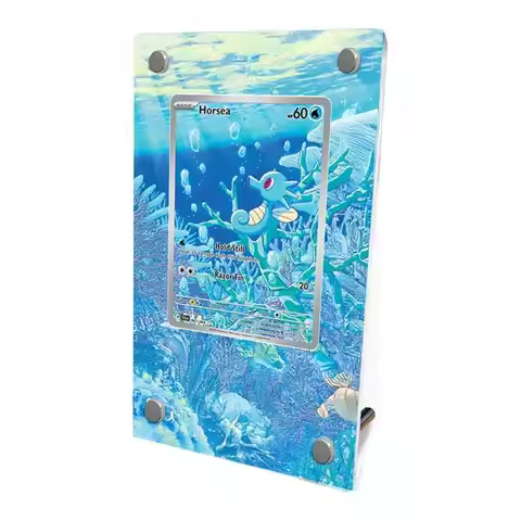 Pokemon Ptcg Sv6 Ar Horsea Card Extended Art Display Case Collection Card Extended Painting Display 