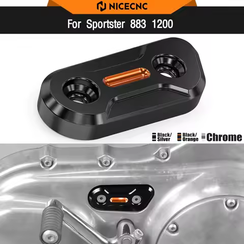 For Harley Sportster 883 Superlow XL883L 2012-2020 Inspection Cover Sportster 1200 Custom XL1200C Ir