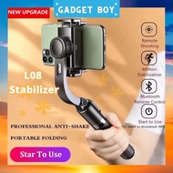 🔥 Gimbal Stabilizer L08 Mobile Phone Stabilizer Phone Handheld Gimbal Camera Vlog Anti Shake Tripod 