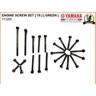 ENGINE SCREW COMPLETE SKRU ENGINE T8 FULL ENGINE BOLT ENGINE SKRU Y15ZR Y15 Y16 Y16ZR
