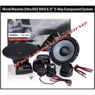 MOREL Maximo Ultra MKII 602 6.5 Inch 2 Way Component Set Speaker - Genuine Morel Speaker 100% ORIGIN