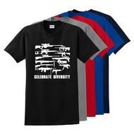 Celebrate Diversity Funny Top Rights T Shirt 2Nd Amendment Hunting Tee