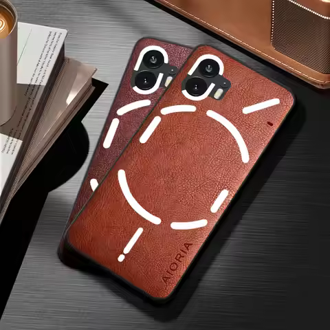 Case for Nothing Phone 2 3 2A Plus 4A 3A Lite Pro 1 funda classical durable pu leather cover for Not