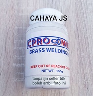 BAHAN CAMPURAN LAS KUNINGAN/CPRO WELD /BRASS WELDING FLUX/BAHAN CAMPURAN BUAT LAS KUNINGAN