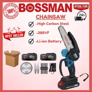 Bossman Chainsaw Electric Pruning Saw Rechargeable Lithium Battery Mini Electric SawChainsaw Cordless Chainsaw Cordless