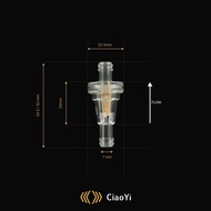 Qiaoyi Industry-102N Gasoline Filter/Gasoline Filter Element/Filter 7MM From 30 Years Old Factory
