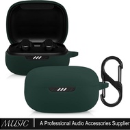 Silicone Case for JBL Live Pro+ TWS, JBL Live Pro 2, Protective Cover with Carabiner