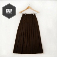 Uniform/long scout skirt down the waist / pleated scout skirt / elementary school scout skirt / midd
