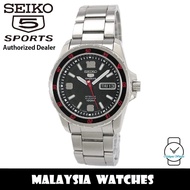 Seiko 5 Sport SNZG69J1 Made in Japan Automatic Black Dial Hardlex Crystal Glass Stainless Steel Men's Watch