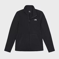 The North Face W MFO TKA200 FULL ZIP JACKET - AP 女保暖舒適休閒立領抓絨外套-黑-NF0A88RQJK3 L 黑色