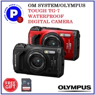 OM SYSTEM/OLYMPUS TOUGH TG-7 WATERPROOF DIGITAL CAMERA (FREE 32GB SD CARD)