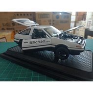 CPL - Toyota AE86 AE 86 diecast JDM 1:32 1/32 pull back black hob loose without box initial d