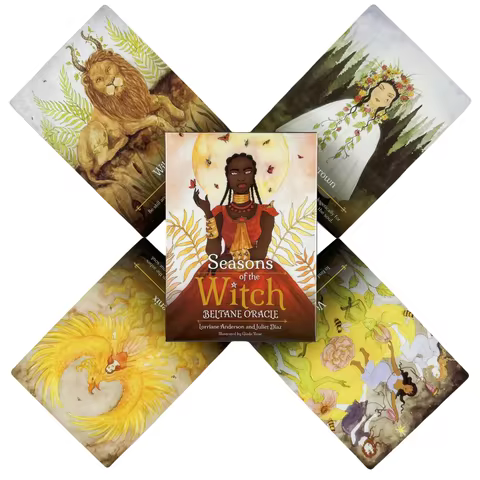 2 Styles Seasons Of The Witch Samhain Oracle Cards A 44 Tarot English Visions Divination Edition Dec