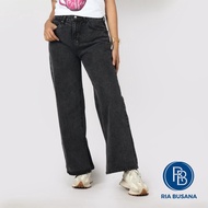 Terlaris Ria Busana - M&amp;B - Celana Jeans Kulot Art. 4562 Happy