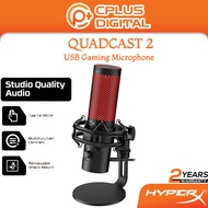 HyperX QuadCast 2 – USB Microphone for Gaming, Streaming and Podcasting, with On-Board Controls, LED