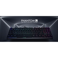 *Promo* Tecware Phantom L RGB Low Profile Mechanical Keyboard (Blue/Brown/Red)