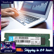 seashorehouse Crucial RAM  8GB 4GB DDR3L SODIMM 1600MHz Laptop Memory 64Bits Width 204Pin Data Conne