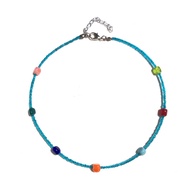 ROUND ROPE | PLANET CARAVAN BEADS NECKLACE | Beaded necklace | UNISEX necklace