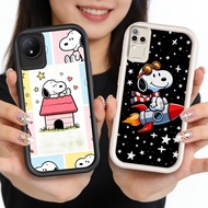 HP O-43 Snoopy Casing Siliconehp for VIVO V30 Y29 T4 Y02t V30E Y02a V50 Y02 V19 Pro 5G