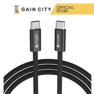 Mazer 240w Infinitelink Flex2 Usb-c To Usb-c 1.0m Cable - Black M-flex2-c1m-bk