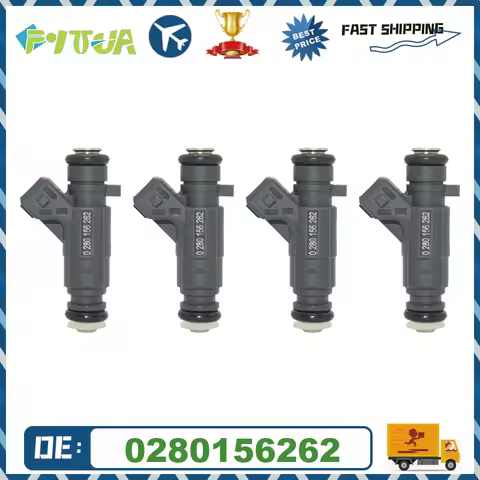 4pcs Fuel injector 0280156262 For Geely KingKong MR479 Cruiser CK QQ308 Bico Car Nozzle Injectors Fu