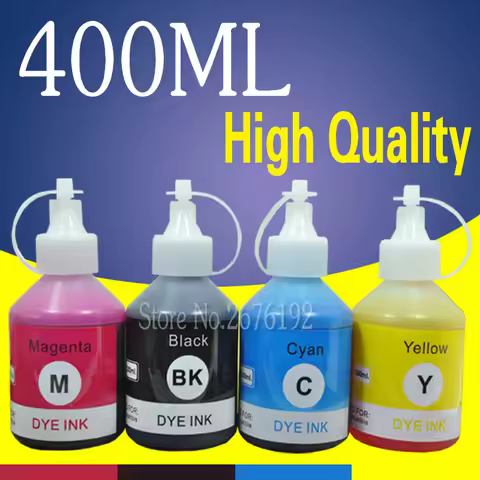 400ML ET14000 ET2500 ET2550 ET2600 ET2650 ET3600 Ink KITS For Epson Refilling Ink Kit 664 T6641 ECOT