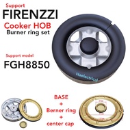 firenzzi cooker hob burner ring set FGH8850
