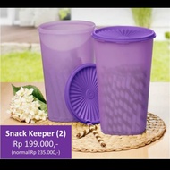 Tupperware Snack Keeper Ungu  3.7L Toples Kue Besar Tupperware Promo